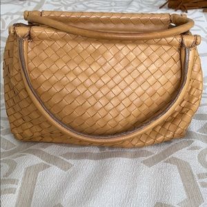 Bottega veneta intrecciato top handle vintage bag